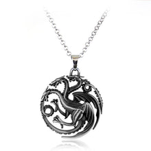 Load image into Gallery viewer, Stark Wolf Logo Necklace