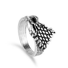 Load image into Gallery viewer, Wolf Head Ring